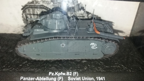 Tanque 2da Guerra Mundial 1941 Aleman Escala 1:72 Colección