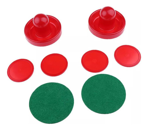 Empujador Air Hockeys, 2 Unidades, 60 Mm, Accesorios De Mesa