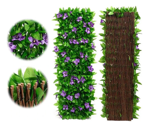 Valla Simulada, Hojas De Valla, Violeta