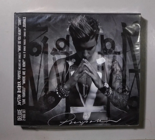 Justin Bieber - Cd Purpose / Journals - Duplo Deluxe Edition