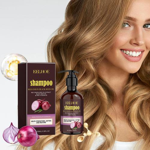 A Semente De Cebola Vermelha Nutre E Acalma O Cabelo Seco. A