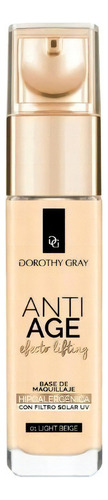 Base de maquillaje en cremoso Dorothy Gray Anti Age tono beige - 1.05floz 30g