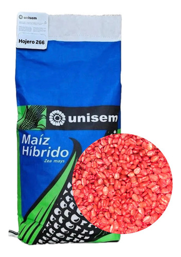 Semilla De Maíz Unisem Hojero 266 3 Kg