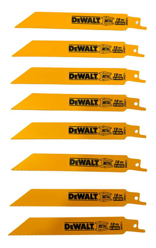 Dewalt 8 Hoja Para Sierra Sable Metal Dw4811 - E.o.