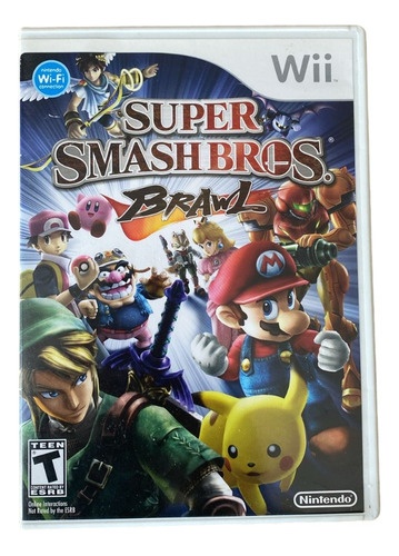Videojuego Usado Super Smash Bros Bawl Para Nintendo Wii