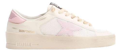 Zapatillas Golden Goose Stardan- Blanco Y Rosa