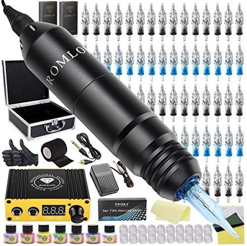 Romlon Tattoo Pen Kit Profesional - Máquina De 8w94q