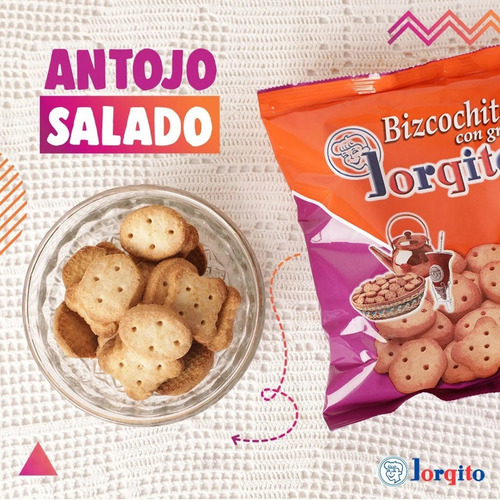 Imagen 4 de 8 de Bizcochitos Grasa Jorgito Bizcochos Galletitas- Mejor Precio