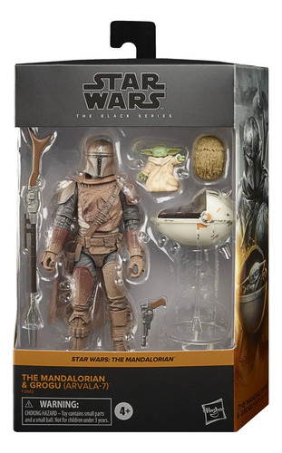 Star Wars Black Series The Mandalorian And Grogu (arvala-7)