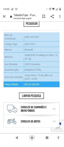 Imagem 9 de 9 de Renault Sandero Privilège Hi-flex 1.6 8v 5p 2009