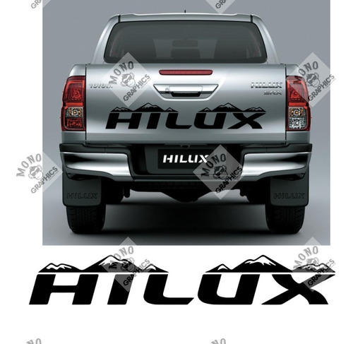 Stickers Toyota Hilux Portalón 