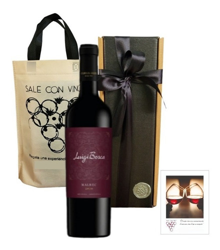 Regalo Caja Box Vino  Luigi Bosca Malbec