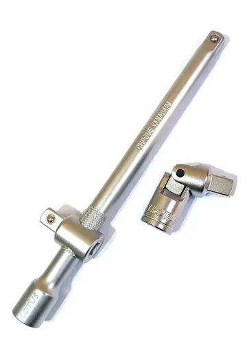 Cabo Força Chave T E Junta Universal 250mm Soquete 1/2 Pol