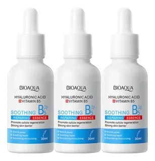 Serum De Acido Hialuronico Y Vitamina B5 Bioaqua X3