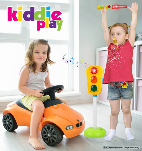 Kiddie Play Juguete De Semaforo Para Ninos Autos Y Bicicleta