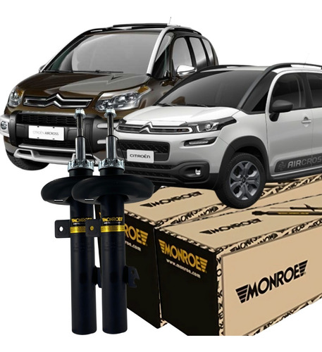 Par Amortecedor Monroe Dianteiro Citroen Aircross 