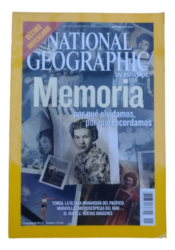 Revista De National Geographic En Español - Noviembre 2007