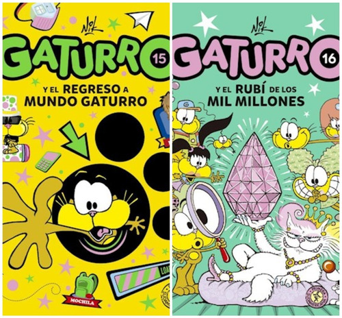 Gaturro 15 + Gaturro 16 - Nik - 2 Libros Sudamericana