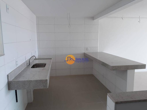 Lindo Apartamento Com 3 Dormitórios À Venda, 117 M² Por R$ 951.399 - Costazul - Rio Das Ostras/rj - Ap0290