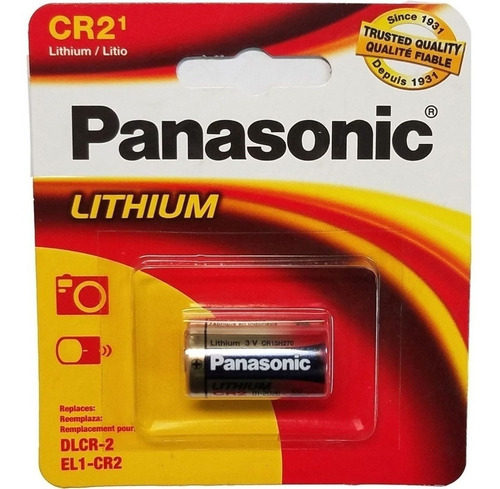 Imagen 1 de 1 de Pila Panasonic Cr2 - X2 Unidades