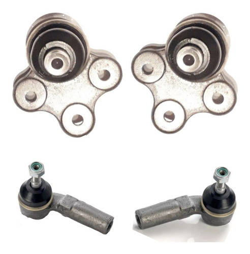 Imagen 1 de 9 de Kit 2 Rotula + 2 Extremo Ford Fiesta / Max 2009 T / Versione