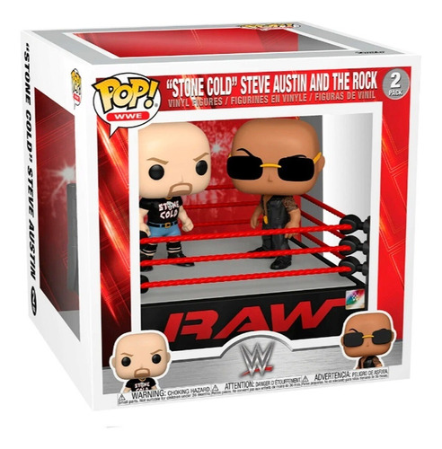 Funko Pop Wwe - Stone Cold Steve Austin & The Rock