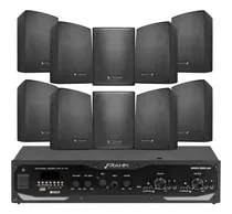 Comprar Som Ambiente Amplificador Gr5500 + 10 Caixas Ps200 Plus