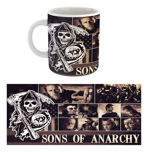 Taza Sons Of Anarchy |de Hoy No Pasa| 4