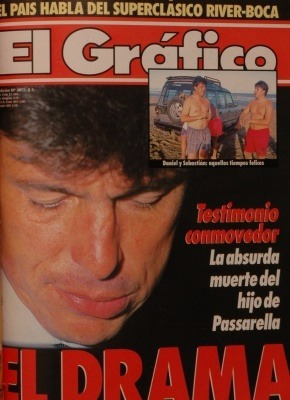 El Grafico 3972 River Plate Passarella El Drama