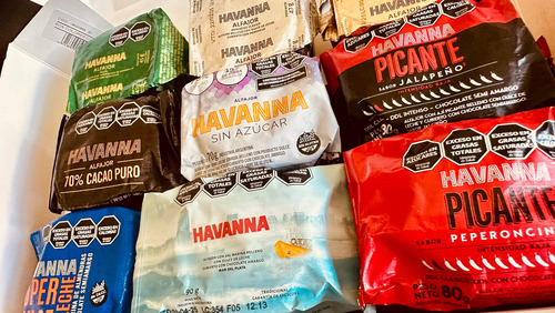 Caja 18 Alfajores Havanna Degustacion Premium Surtidos