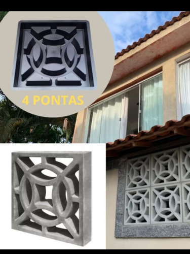 Pingadeiras, Cobogó, Placa 3d , Jardim