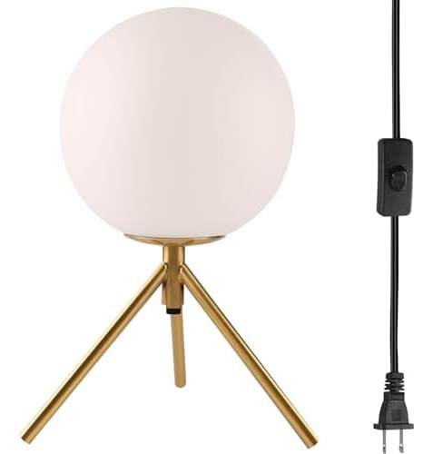 Lámpara De Mesa Con Enchufe, Lámpara De Mesa Retro, Lámpara
