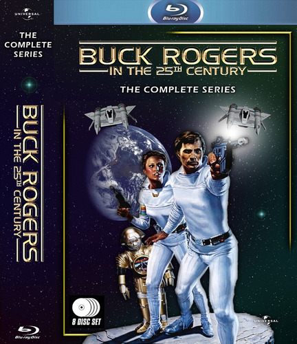 Buck Rogers 25th Century Serie Completa 8 Blu-ray / Latino