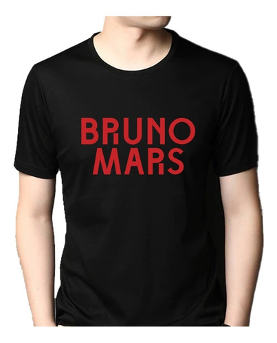 Playera Black Bruno Mars Pop