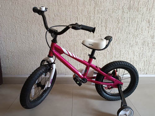 Bicicleta Royal Baby Rin 14 Color Fucsia