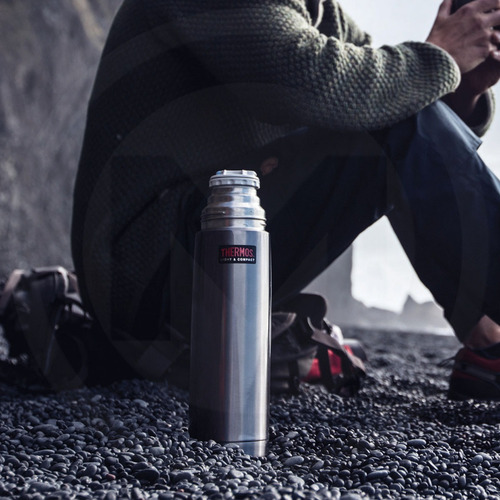 Termo Bala Thermos 1 Litro Acero 24 Horas Importador Directo