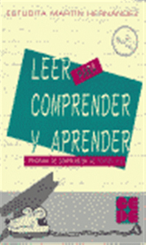 Leer Para Comprender I Compre,textos - Martin Hernandez,estu