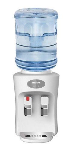 Enfriador Dispensador De Agua De Mesa 2 Llaves Blanco Mabe