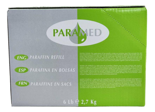 Parafina Terapeutica X 6 Lbs Paramed