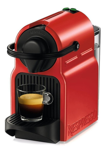 Cafetera Nespresso De'Longhi Inissia D40 automática red para cápsulas monodosis 220V