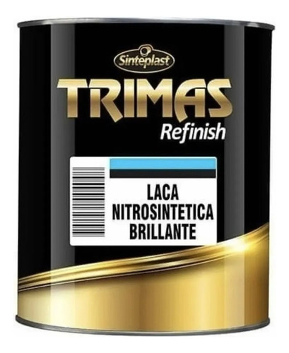 Trimas Laca Nitro Blanco Muebles Brillante 4 Litros Autos