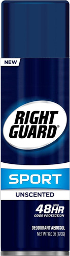 Desodorante Spray Right Guard Sin Perfume Guardia Derecha