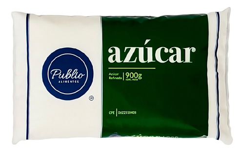 Azúcar Refinada Bolsa 900gr Publio