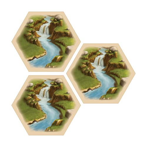 Piezas Del Juego De Escenario Hexagonal De Gold River C...