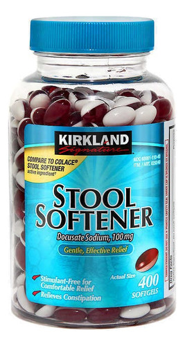 Stool Softener Kirkland Estreñimiento - Ablandador De Heces 