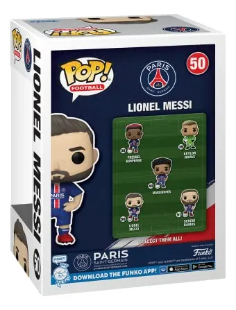 2024年のクリスマス Saint-germain Paris Football Pop! Funko Lionel 9.5cm Messi スポーツ