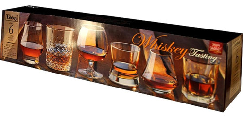 Libbey B01dsfw8yo Vasos De Degustación De Whisky, 6, Juego D