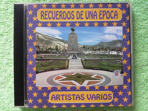 Eam Cd Recuerdos De Una Epoca '98 Boleros Y Pasillos Ecuador