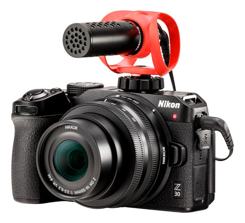 Câmera Nikon Z 30 Mirrorless 20.9mp Com Lente Nikkor 16-50mm