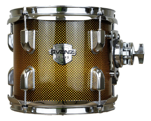 Batería Svenz Dragonfly Dgx-5 Metal Platillos, Banco. Color Yellow Misty Diamond Ymd